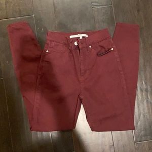 Celebrity Pink High rise ankle skinny